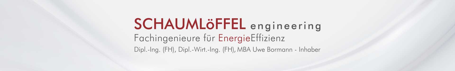 Schaumloeffel Engineering - Ihr Partner für Energieeffizienz